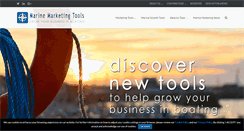 Desktop Screenshot of marinemarketingtools.com